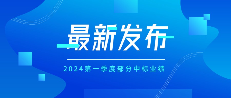 2024年度部分中标业绩