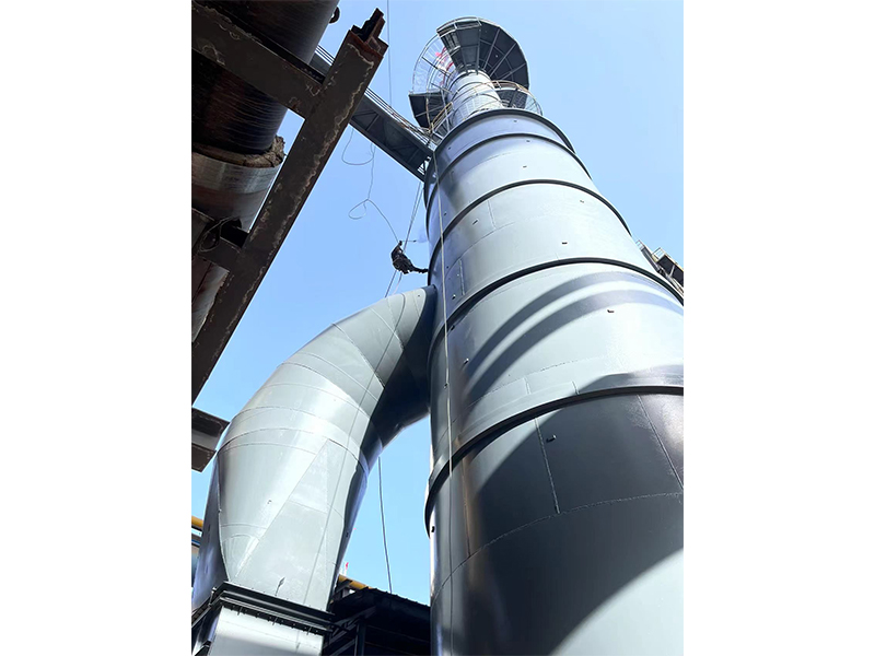 河北普阳钢铁有限公司热风炉刷漆项目