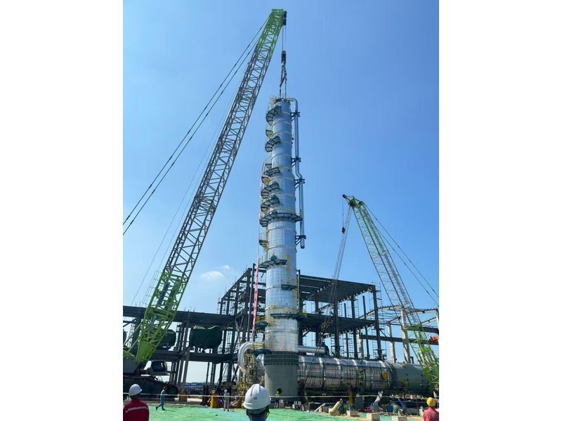 福建永荣科技有限公司氧化塔防腐保温