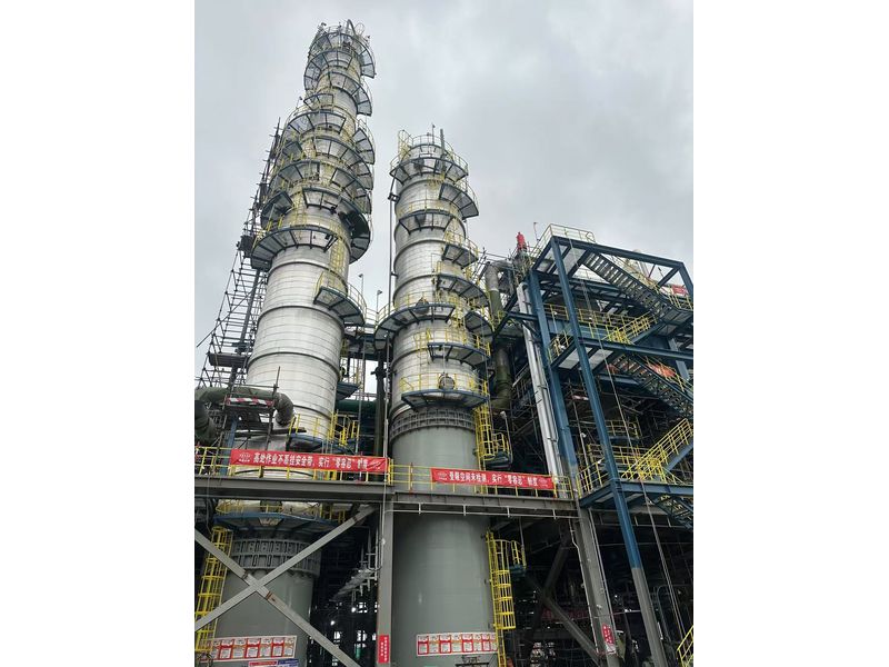 福建永荣科技有限公司氧化塔防腐保温