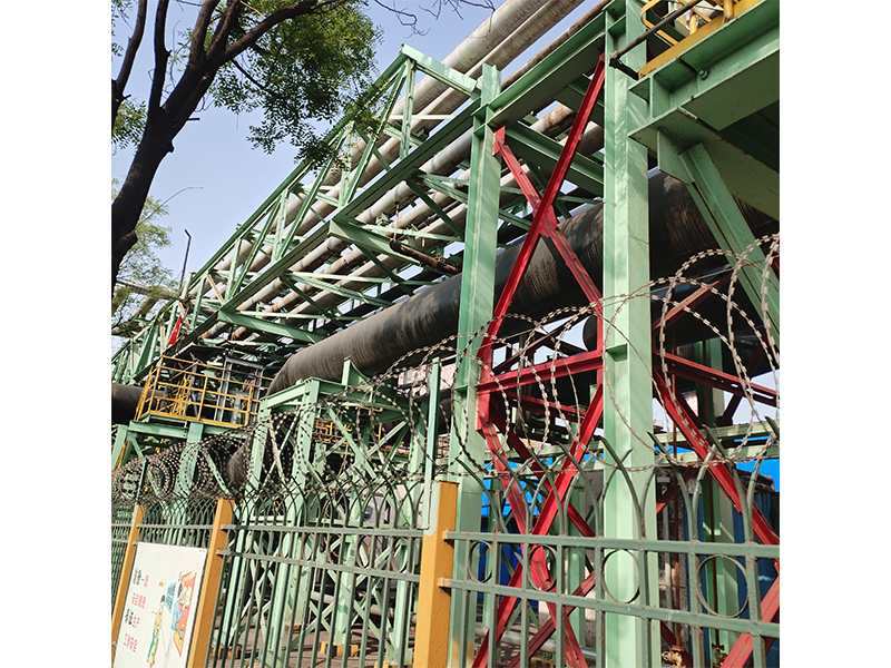 天津钢铁集团有限公司管廊防腐施工